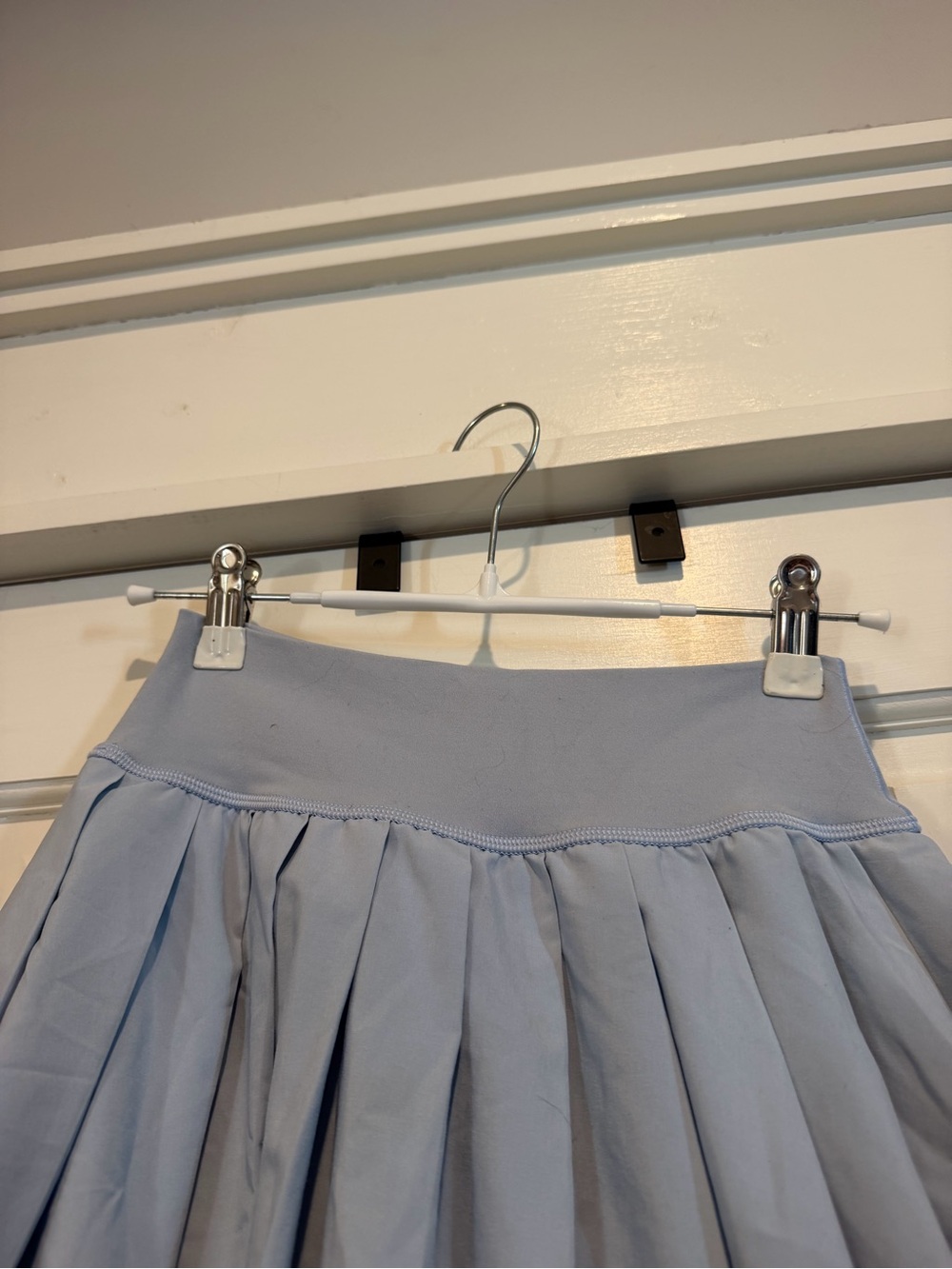 Aerie Light Blue Pleated Mini Skirt - Casual Flared Tennis Style - Picture 2 of 5